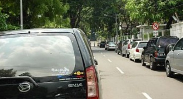 Parkir Sembarangan di Bandung
