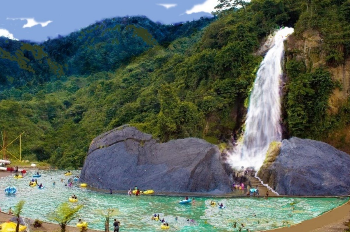 Curug Bidadari Bogor Tempat Bersantai Sambil Berenang Atau Naik Perahu