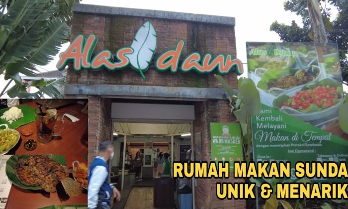 Tempat Makan Alas Daun di Bandung