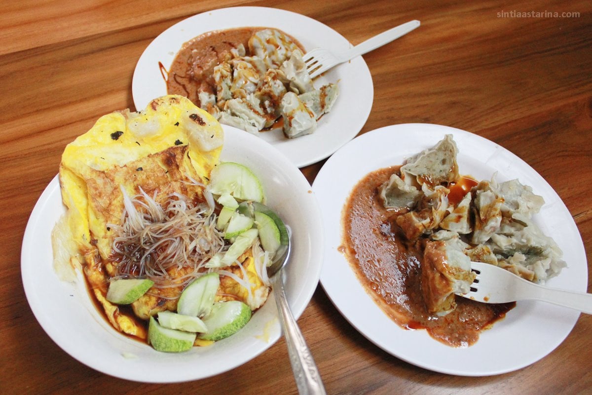 Salah Satu Sajian Makanan Di Dusun Bambu Bandung